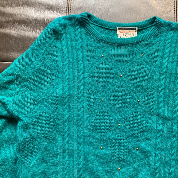 • Stretchy Knit Sweater • - Picture 3 of 9